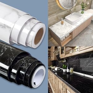 Samolepljiva traka sa efektom mermera (45 cm x 300 cm) | MARBLEEX