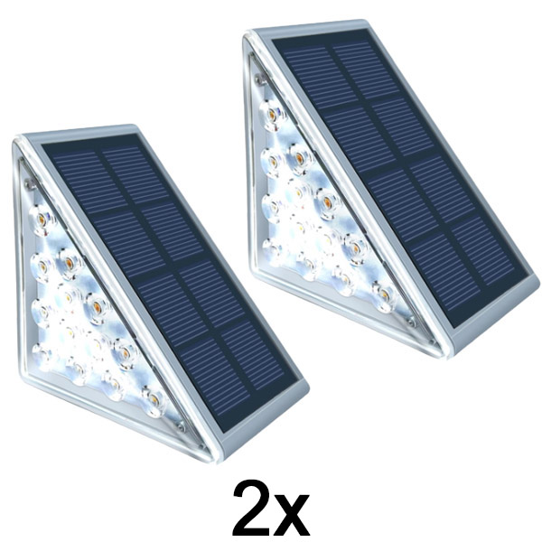 1x Vodootporna solarna lampa (2kom) | LUMOSTEP